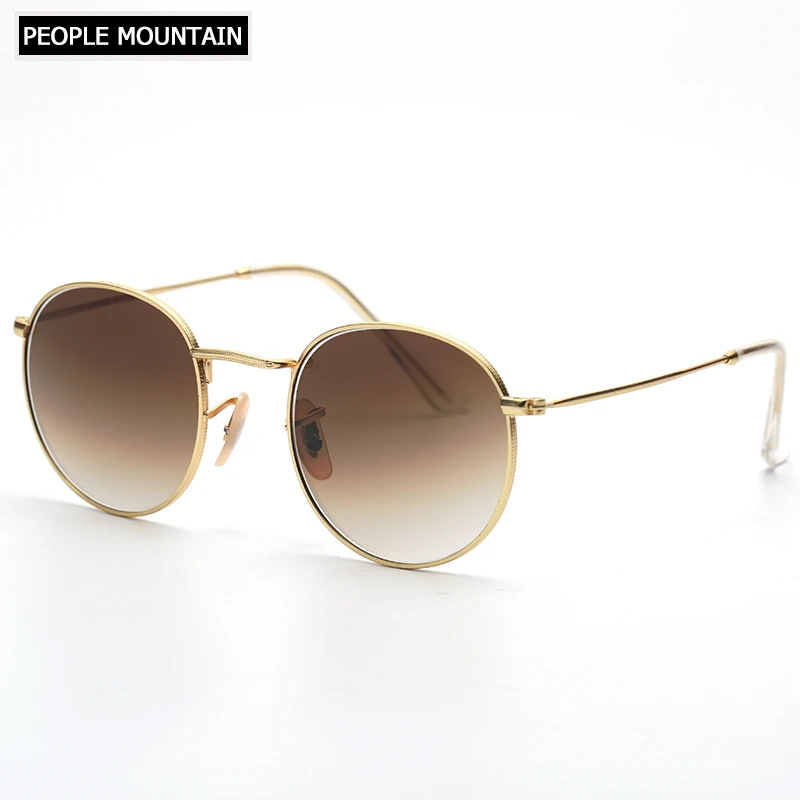 Новинка фирменный дизайн классические градиентные стеклянные линзы круглые