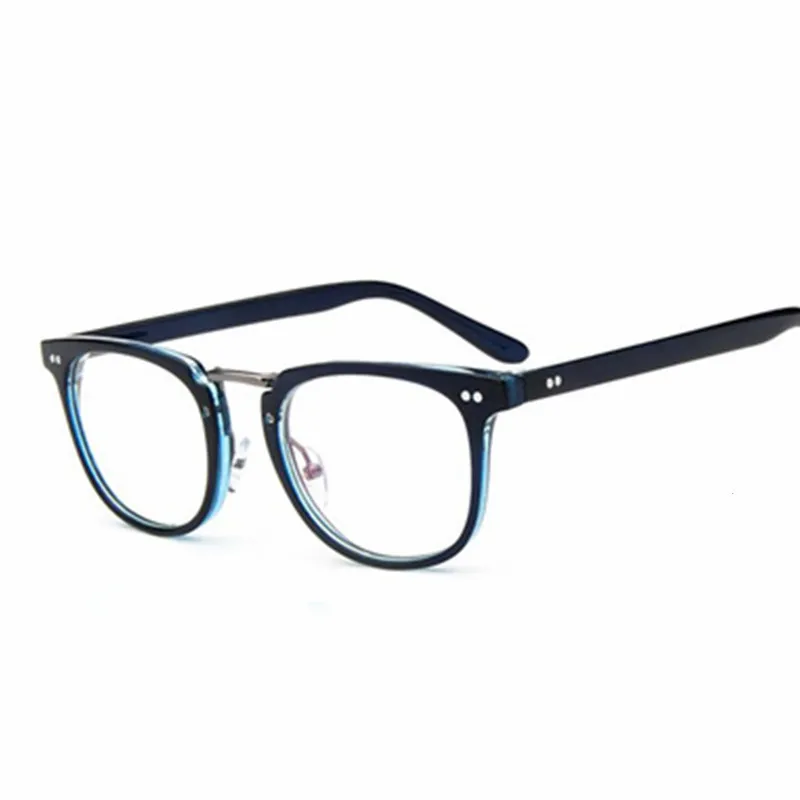 Модная оправа для очков простая Мужская и женская оптическая с прозрачным