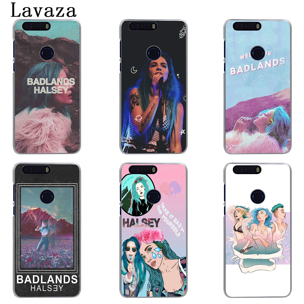 Чехол для телефона Lavaza Halsey с текстом песни Badlands Huawei Y9 Y7 Prime 2018 2019 Honor 20 8A 8X 8 9 9X 10 Lite 7C