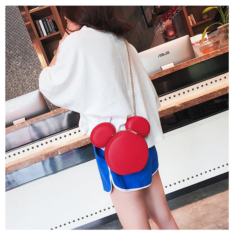 Мини-сумки Горячая Милая мультяшная мышь bolsos mujer женская сумка из искусственной