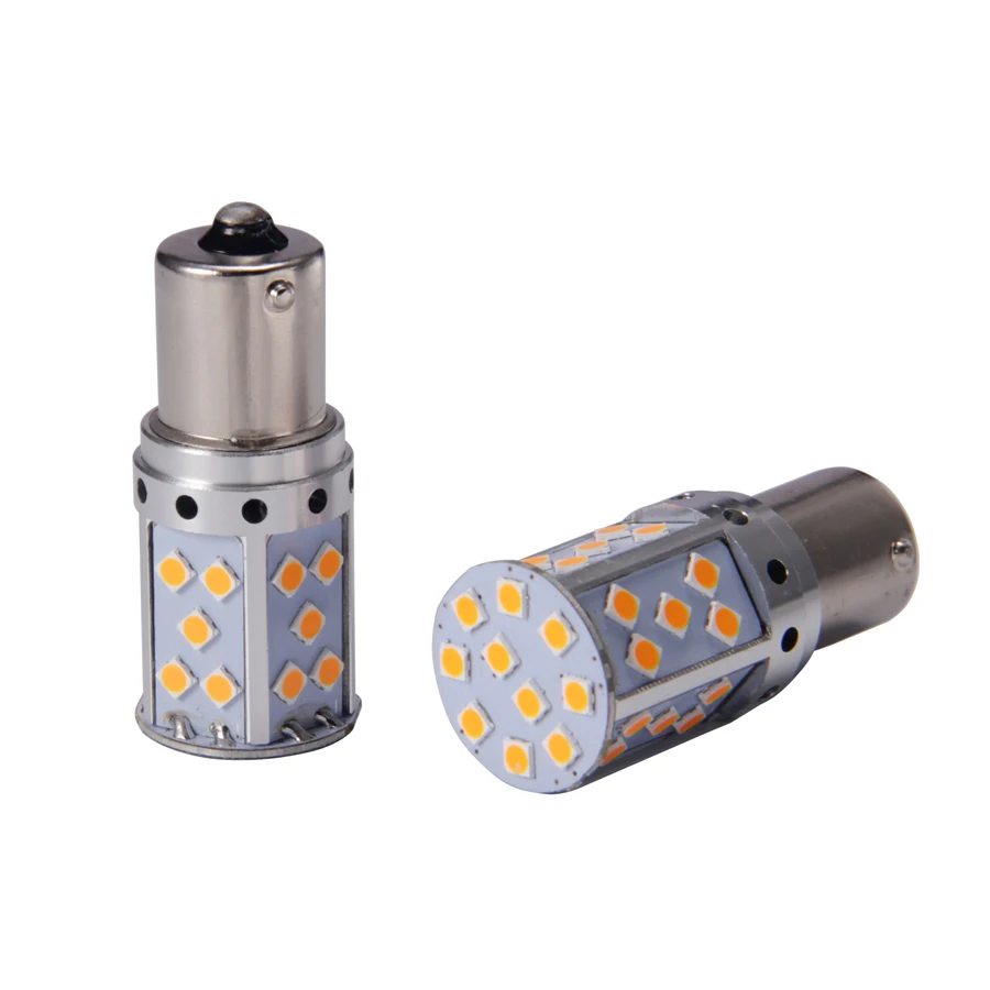 1156 BAU15S Py21w светодиодные лампы Canbus 3030 35 SMD Автомобильные задние поворотные огни без