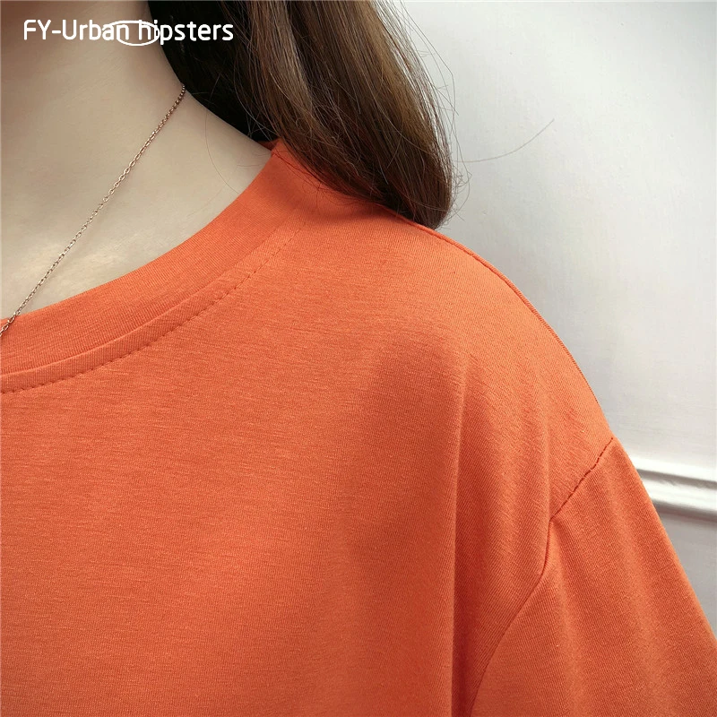 Женская футболка с длинным рукавом круглым вырезом и вышивкой | одежда