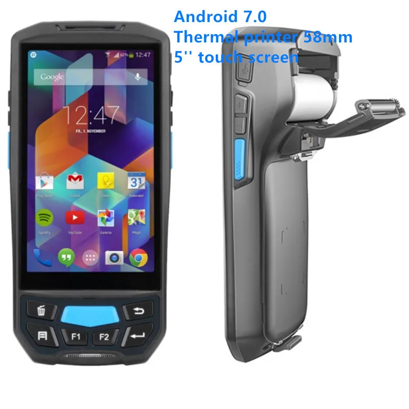 Склад логистика PDA 4G беспроводной qr код сканер сборщик данных Android штрих кодов