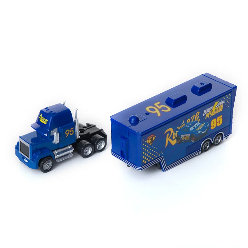 Disney Pixar Cars 2 3 игрушки № 35 грузовик молния McQueen Джексон шторм Рамирез Мак дядюшка 1:55 литой модельный автомобиль игрушка детский подарок