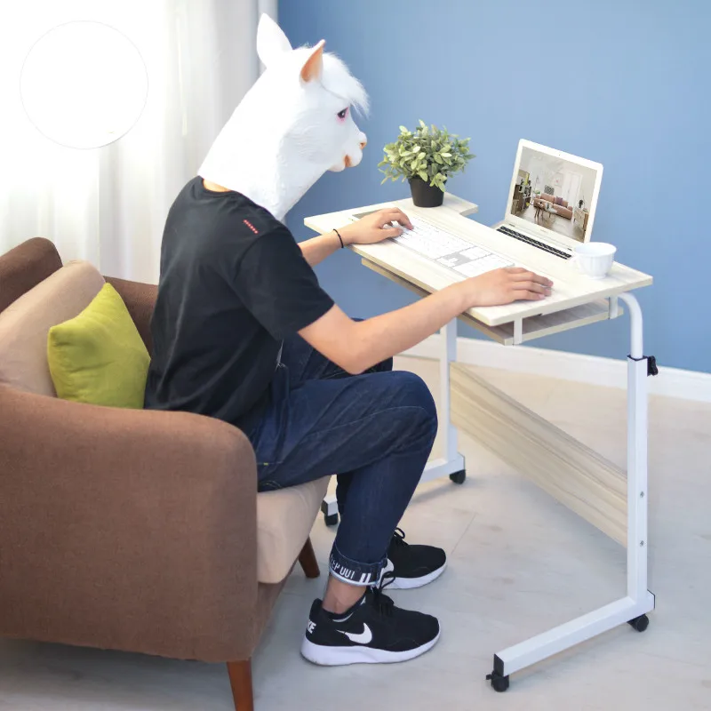 Передвижной домашний компьютерный стол ленивое обучение 80*40 см|computer desk|lazy deskmovable