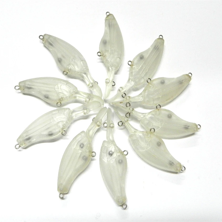 Неокрашенная кренкбейт рыболовная приманка с корпусом 9 см 10 г заготовка