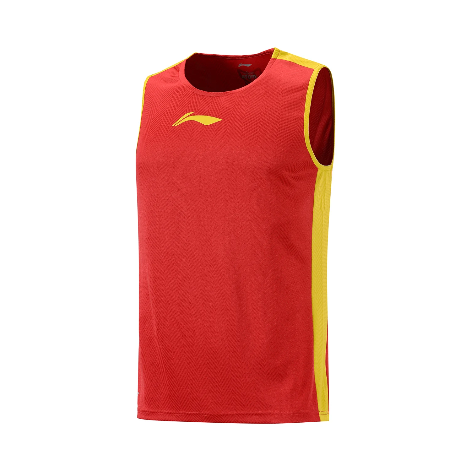 Li-Ning Мужская баскетбольная серия жилет соревновательный Топ дышащий на сухой обычной подкладе Спортивная футболка без рукавов AAYP051 MBS082