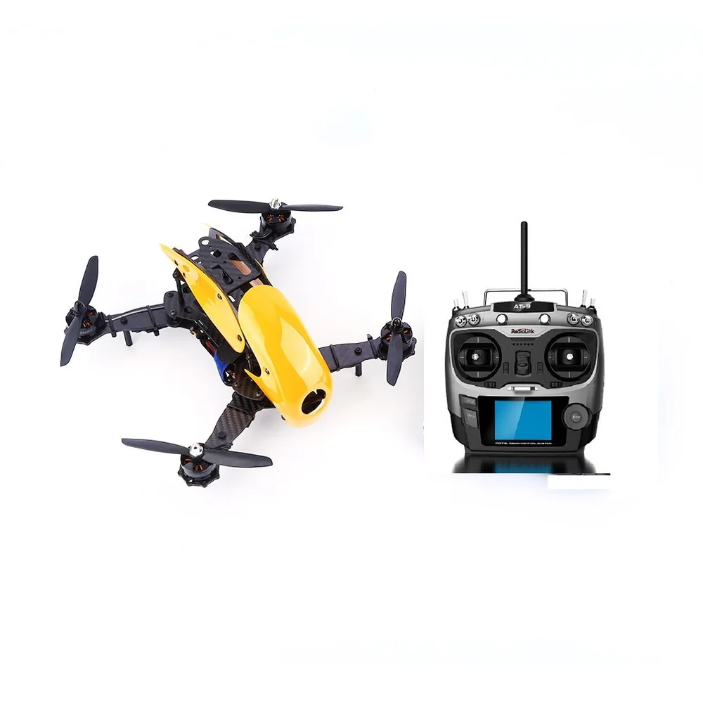 AT9s ROBOCAT Robocat 270 мм карбоновая рама для квадрокоптера NAZE32 6DOF 2204 мотор 12A ESC реквизит Радиолинк AT9s/FSI6 передатчик и приемник - Цвет: AT9s ROBOCAT