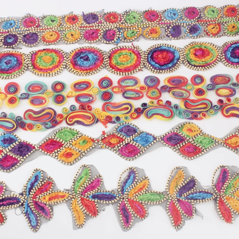 2018 новый дизайн 3 ярдов кружевная ткань высокого качества кружевные ленты