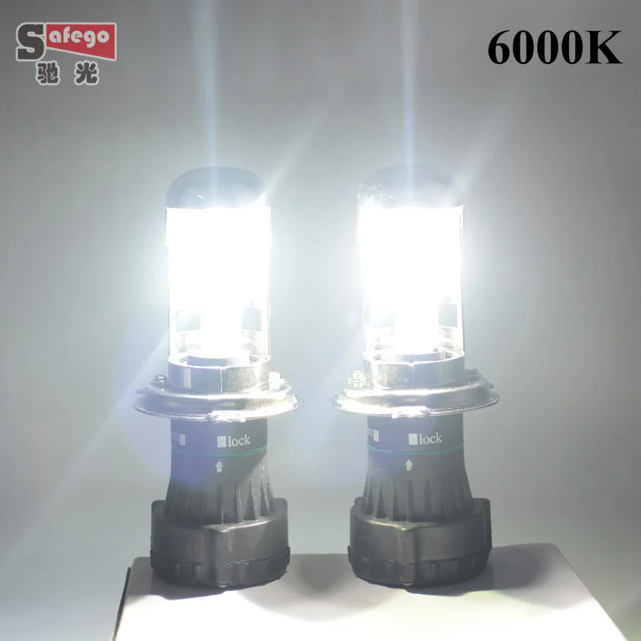 1 комплект H4-3 55 Вт автомобильный H4 bixenon hid h4 high low H13 9004 9007 Hi Lo 5000k 6000k 55w Bi xenon для