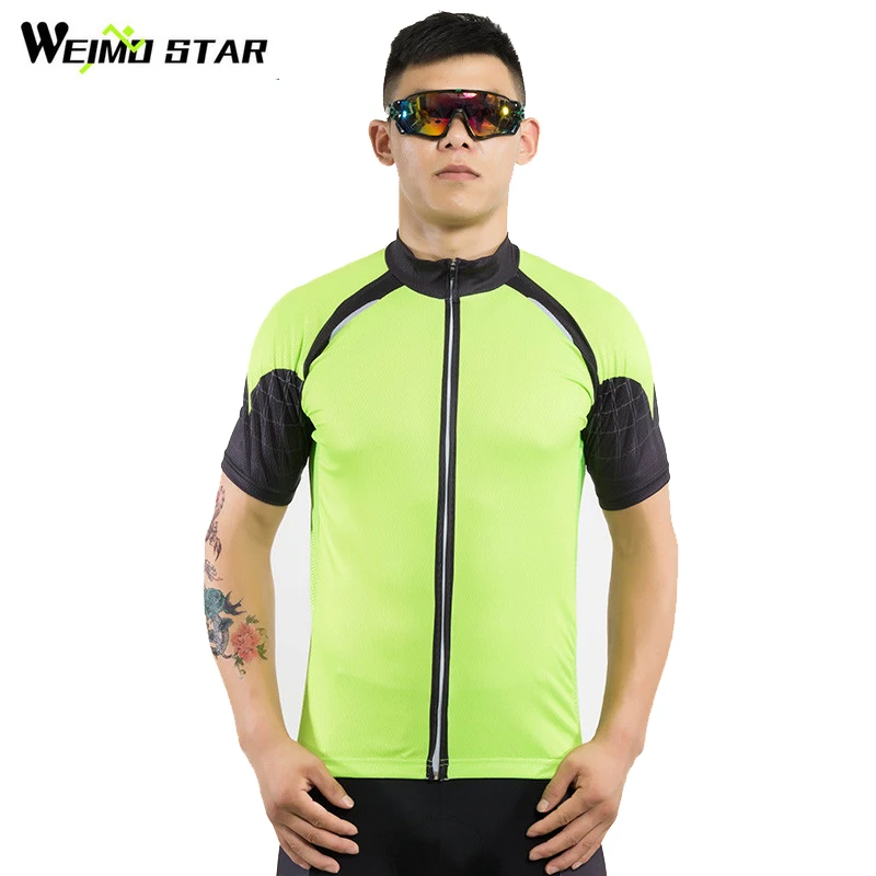 Weimostar 2017 гоночная велосипедная одежда короткая Джерси Мужская дышащая командная
