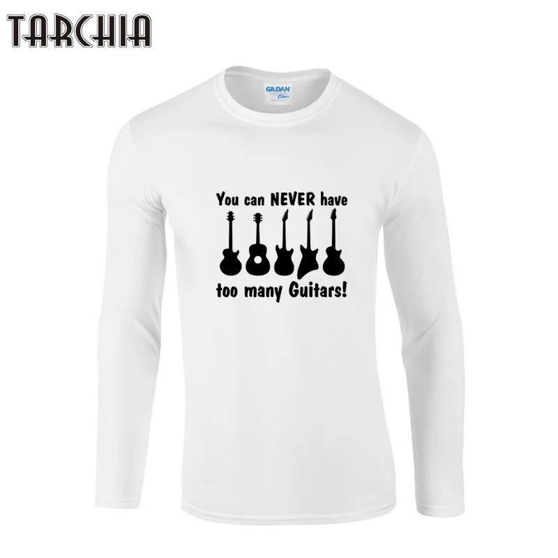 TARCHIA размера плюс брендовая одежда 2018 новые мужские хлопковые футболки с длинным