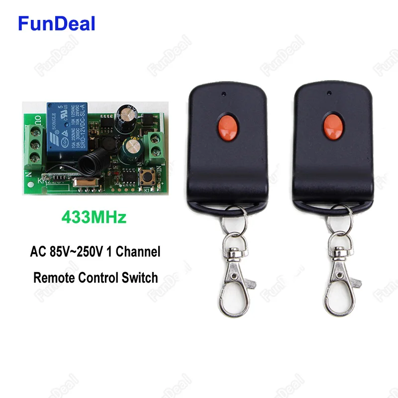 Универсальный беспроводной пульт дистанционного управления 433 МГц