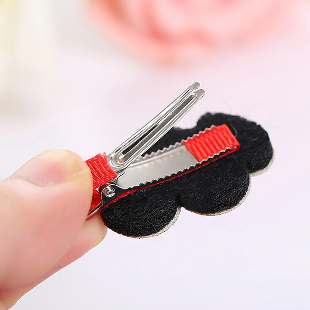 2 шт. заколки для волос маленьких девочек заколка с узором в виде сердца