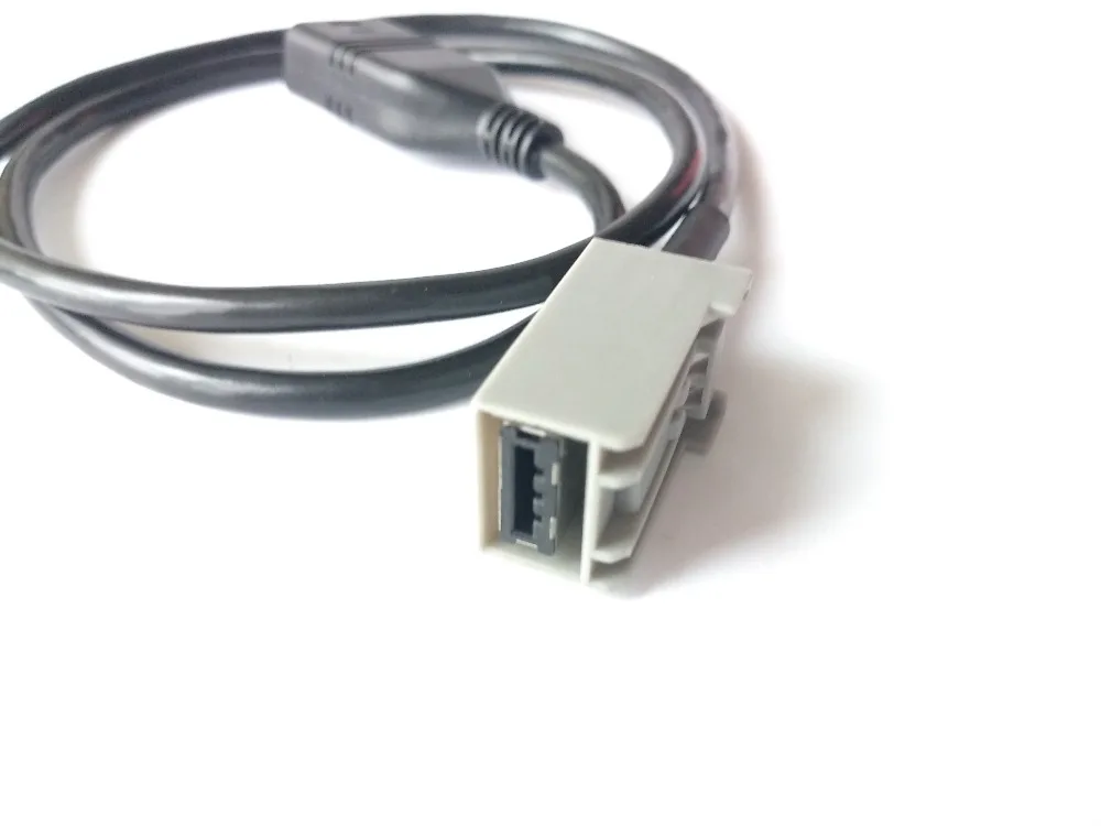 Автомобильный USB Кабельный адаптер удлинитель провода для Honda Mitsubishi 2009 вперед