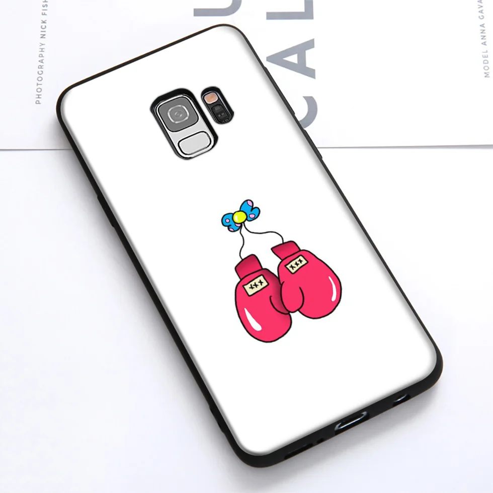 WEBBEDEPP боксерские перчатки мягкий чехол для Samsung Galaxy S10 S10e S9 S8 Plus S7 S6 Edge &amp J6 2018 Note 10 9 8