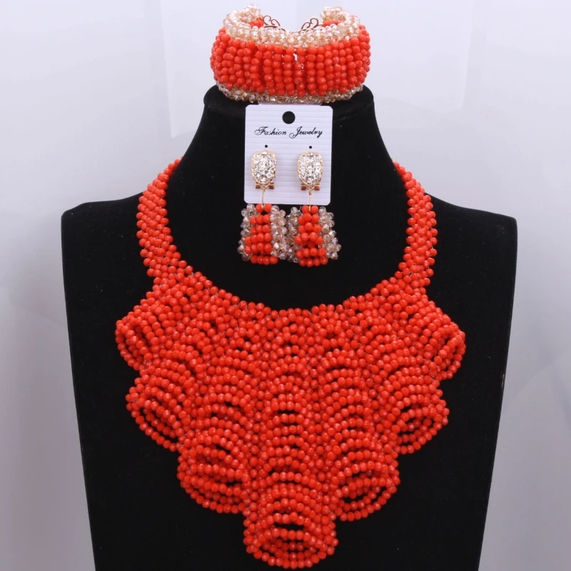 Набор украшений для подружки невесты Классические серебряные и синие