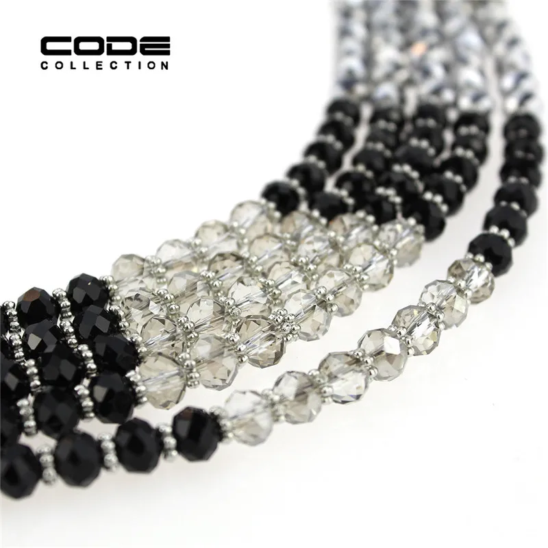 Модные ювелирные наборы многослойное ожерелье и серьги женские винтажные Collares