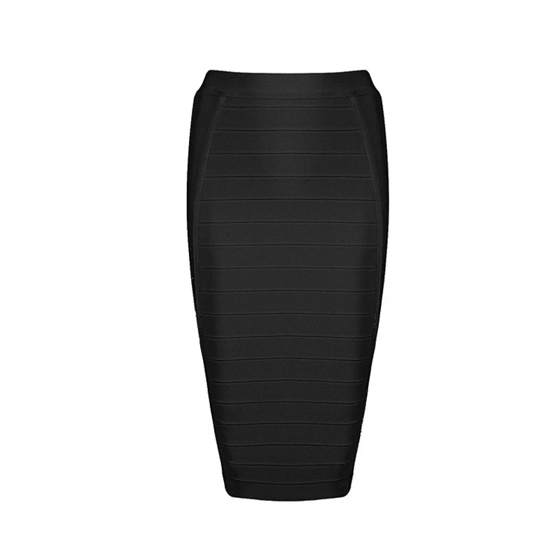 INDRESSME, новинка, сексуальная облегающая юбка-карандаш, в полоску, длиной до колена, Облегающие юбки, одежда для работы, летняя
