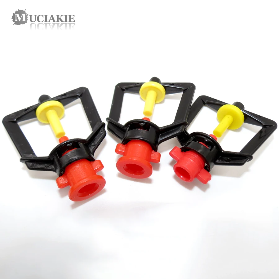 100 Упаковок Рефракционные Разбрызгиватели На 360 Градусов Разъем 6 Мм