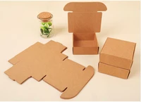 6 56 53 5cm brown party gift craft packing box small kraft paper package boxes diy soap cookies bakery cake packaging boxes