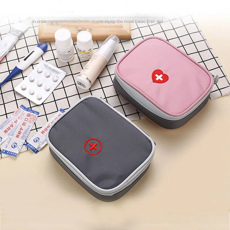 Симпатичная портативная маленькая сумка для скорой медицинской помощи дорожная
