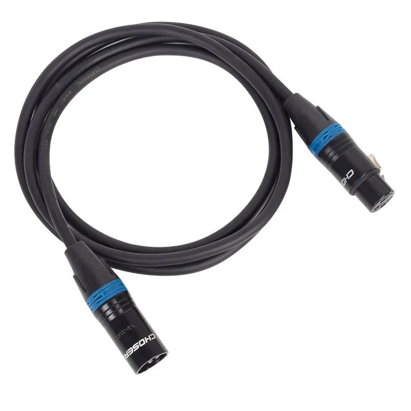 Choseal 30 летие QS6766 XLR удлинение микрофона Аудио xlr кабель для мужчин Женский Aux