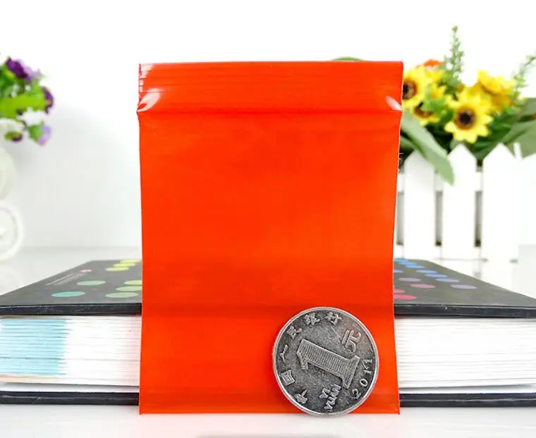 100 шт маленький размер самоблокирующиеся сумки на молнии мини ziplock ювелирные