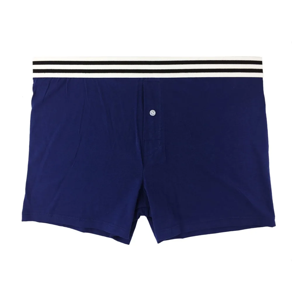 Ультра мягкие свободные удобные домашние трусы с пуговицами больших размеров