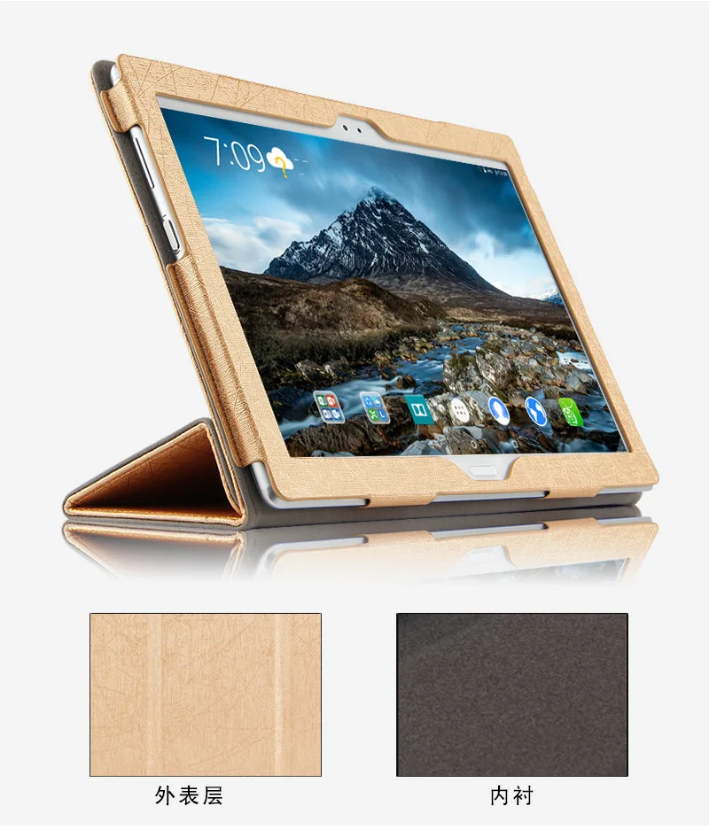 Чехол для lenovo TAB 4 10 Plus чехол s 10," TB-X704N X704F планшет защитный смарт-чехол Tab4 10 plus TB-X704L из искусственной кожи Чехлы
