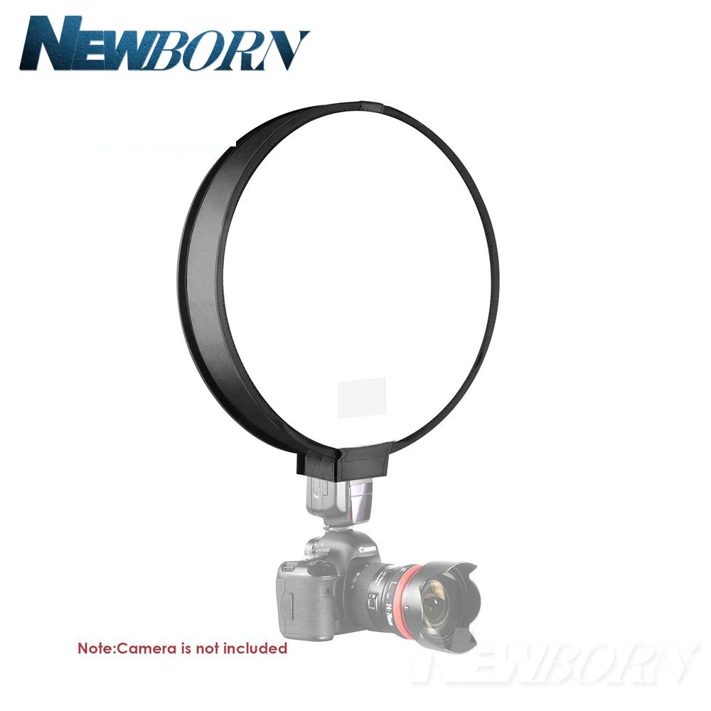 

30cm Round White Balance Softbox Diffuser Flash unit for Canon Nikon Sony Pentax Yongnuo GODOX Flash Speedlight