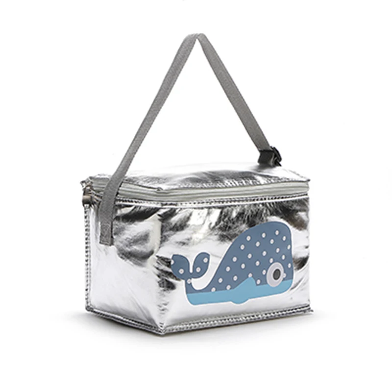 6 л мультяшный КИТ пчелы слон ежик термоизолированная складная сумка холодильник