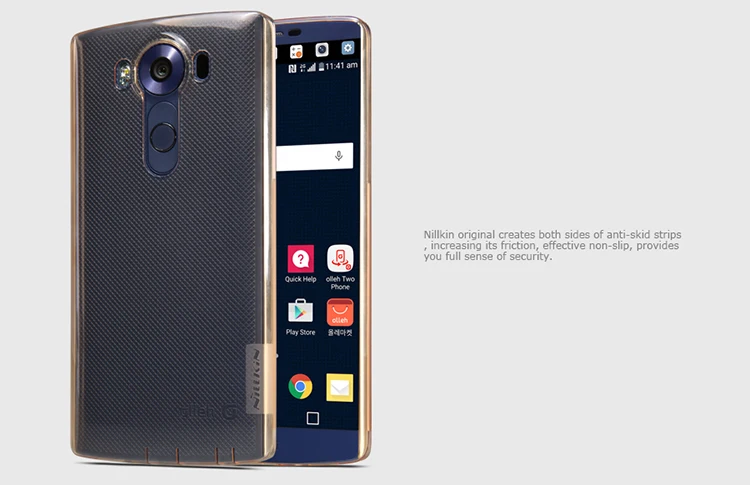 Оригинал NILLKIN Ультра Тонкий Чехол Для ТПУ LG V10 Высокое Качество Мягкие TPU Задняя