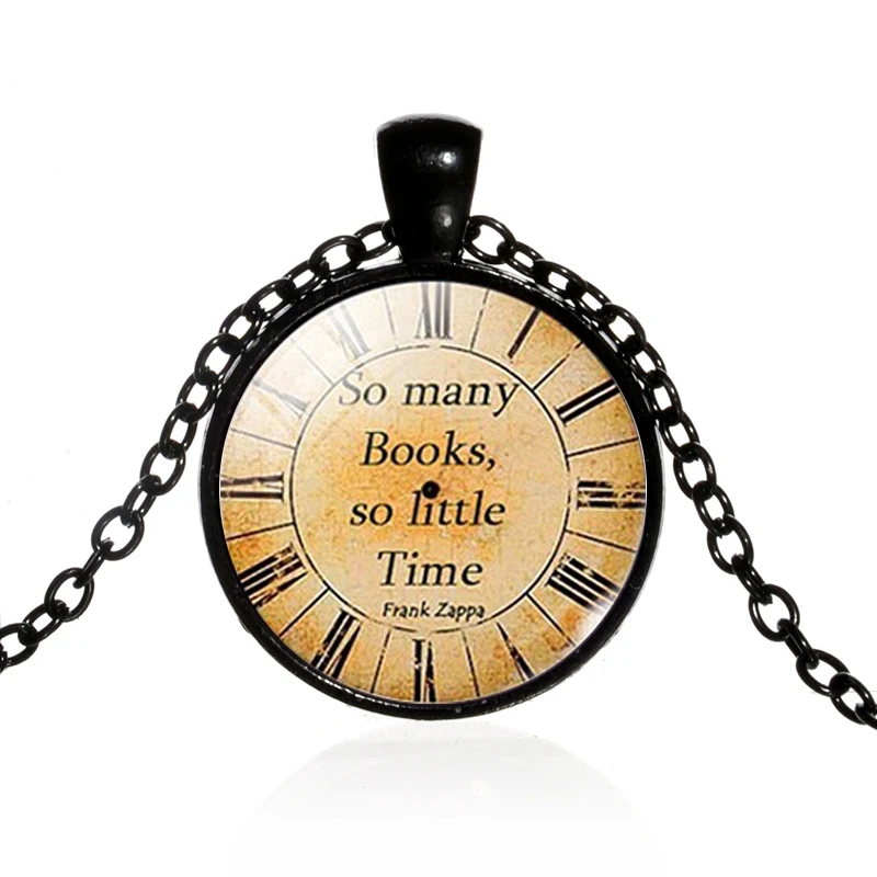 Подвеска Книга SONGDA ожерелье с кулоном так много книг настолько маленькое время