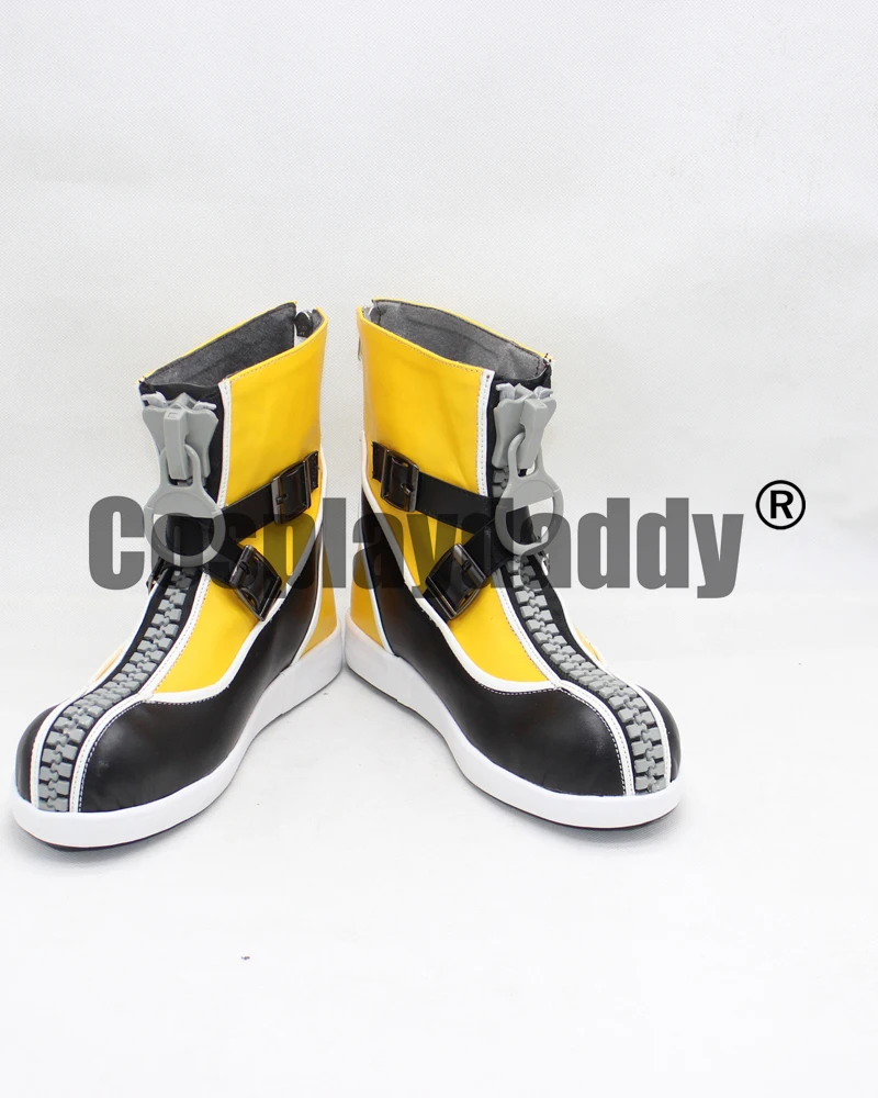 

Kingdom Hearts Sora Yellow Adult Party Halloween Cosplay Shoes Boots X002
