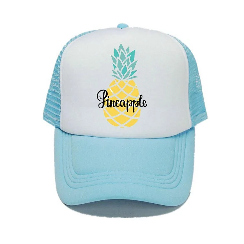Бейсболка в стиле хип-хоп с принтом фруктов и ананасов | Аксессуары для одежды