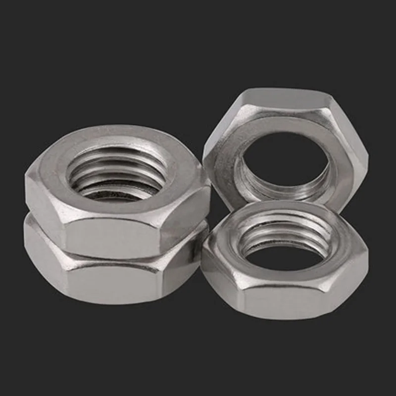 

1pcs M12 M16 M18 M20 316 material hex nut bolt stainless steel nuts screw cap