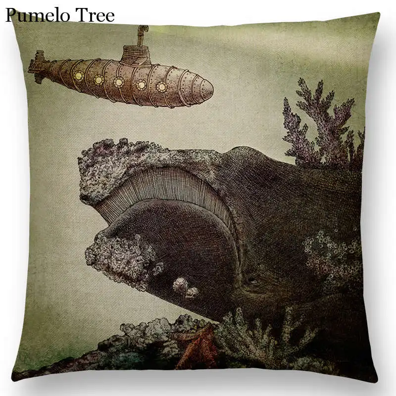 Горячая Распродажа винтажный стиль воздушный шар подводная лодка телескоп