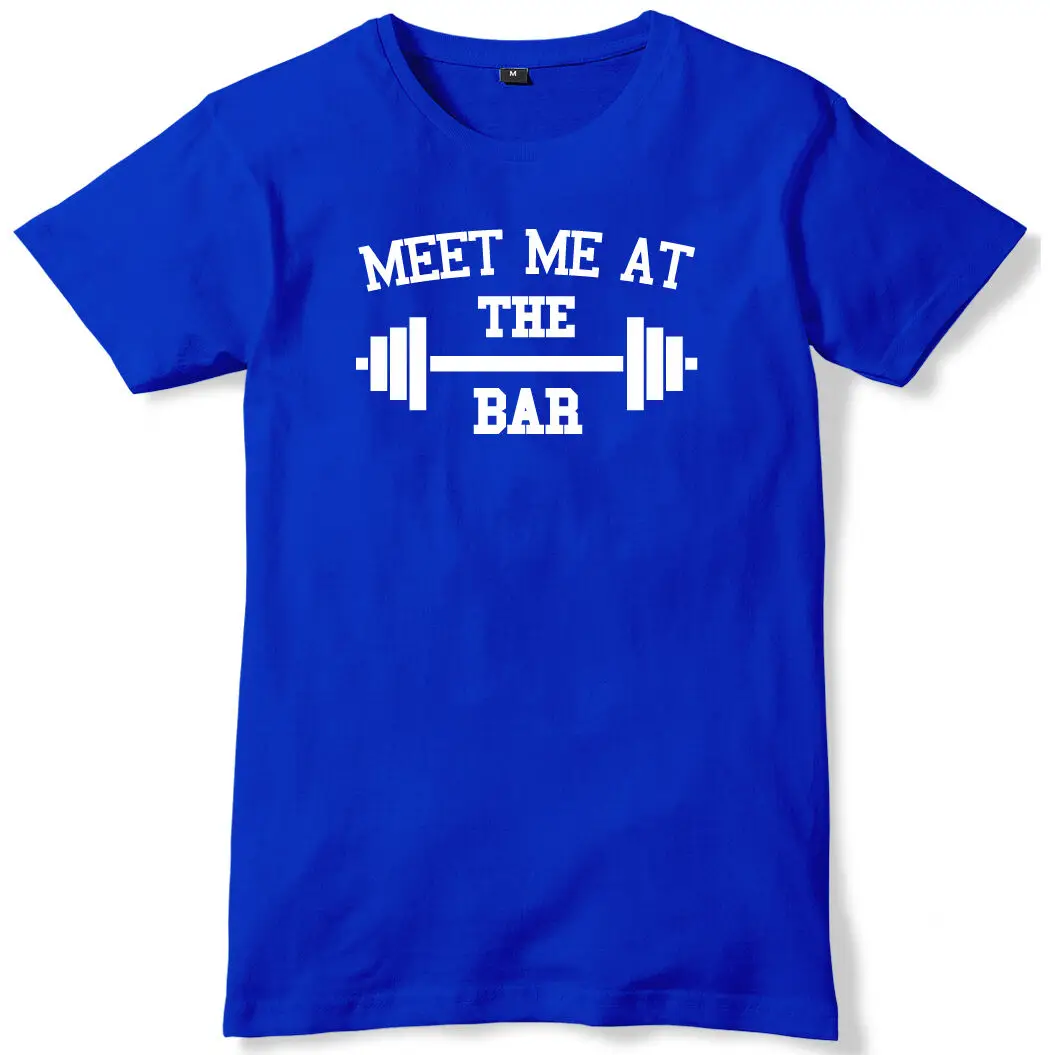 Meet Me At The Bar Мужская забавная футболка унисекс harajuku в стиле хип-хоп | одежда