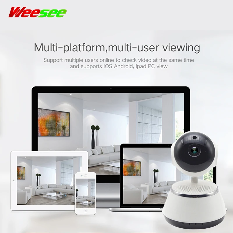 Weesee V380 720P P2P умный робот с ночным видением для малышей WIFI беспроводной