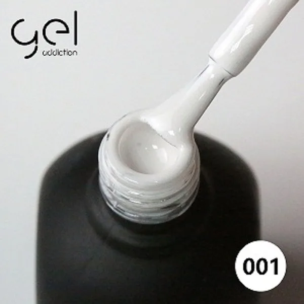 new Gel Addiction 108 colors soak off UV/LED gel polish base and top coat 12ml You can choose 6 different colors - Цвет: 001 you choose 6 pcs