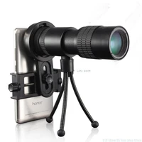 10 30x30 zoom monocular telescope lens for huawei x plus mobile phone high power mini outdoor hunting spotting scope portable