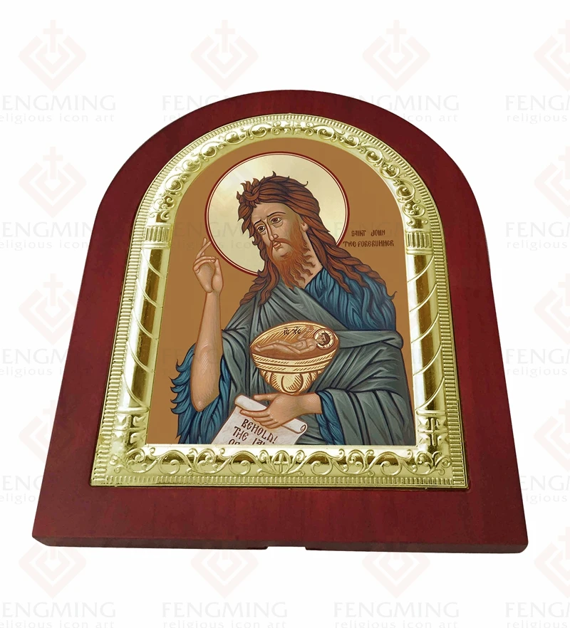 Религиозная Серебряная икона святого Иоанна Крестителя Forerunner аксессуары для