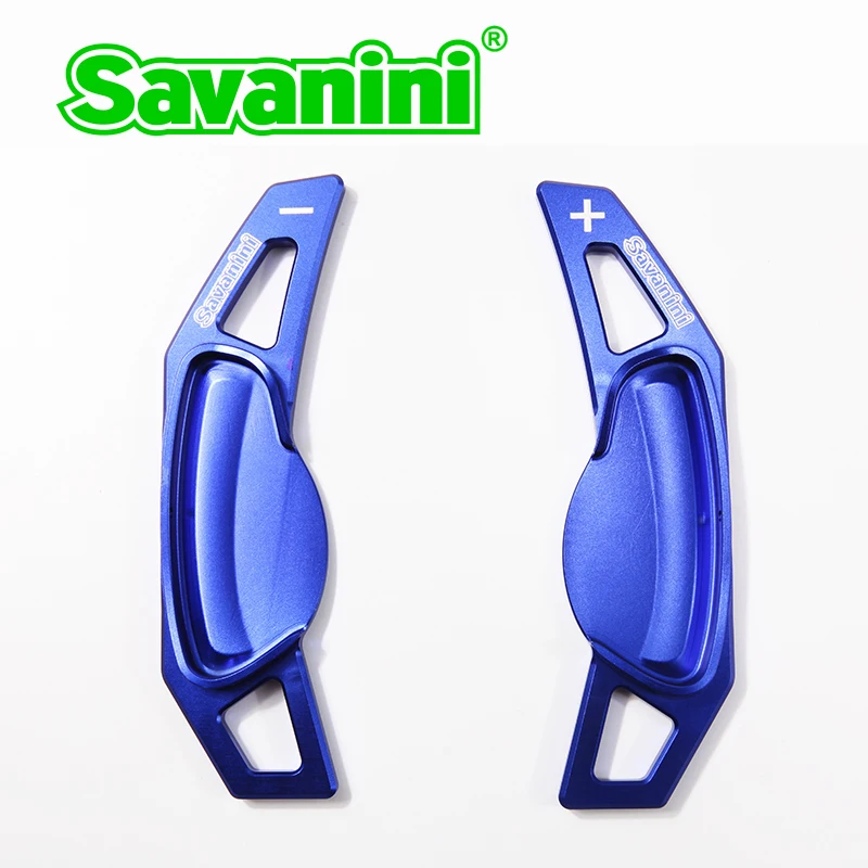 Savanini 2 шт алюминиевые подрулевые лепестки DSG удлинение лопасти для Mercedes-benz Smart Fortwo и Forfour Авто Стайлинг