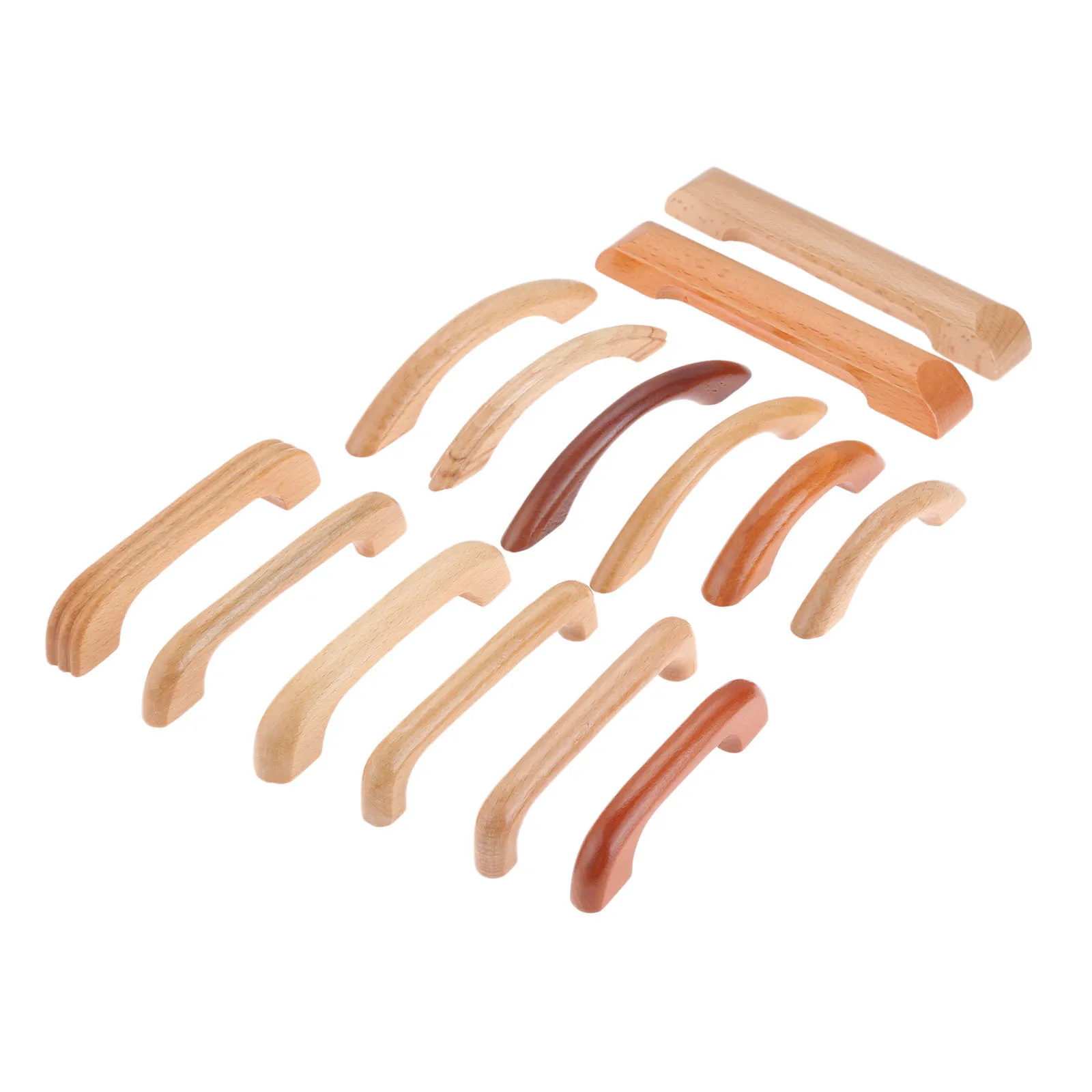 DRELD 1 шт. Кухня ручка для шкафа мебели твердый деревянный шкаф ручки и двери ящиком