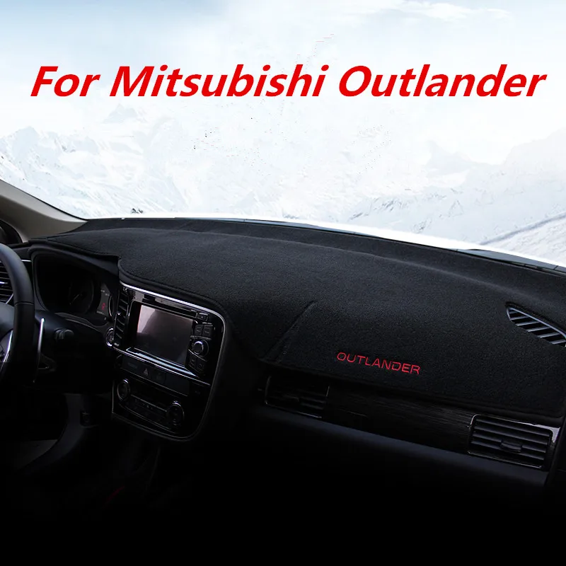 Для Mitsubishi Outlander 2013-2018 затенение автомобильной приборной панели фотозащита от