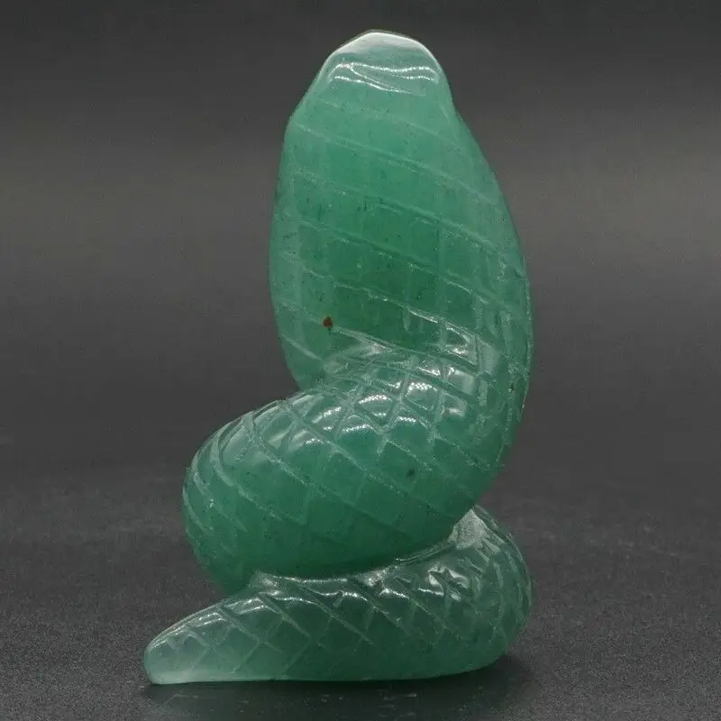 Искусственный драгоценный камень 2 дюйма зеленый авантюрин резное ремесло