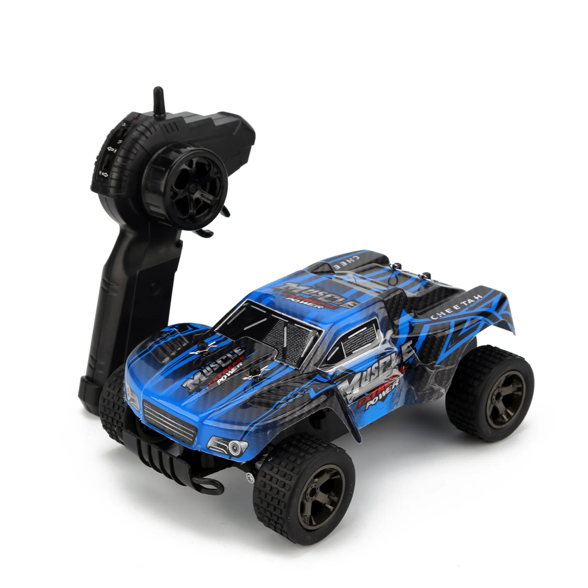 1/18 2.4GHz 4WD Monster Rc Racing Car Remote Control High Speed Off-road Vehicle Electric RC Toy Truck Buggy Kid Surprise Gift | Игрушки и