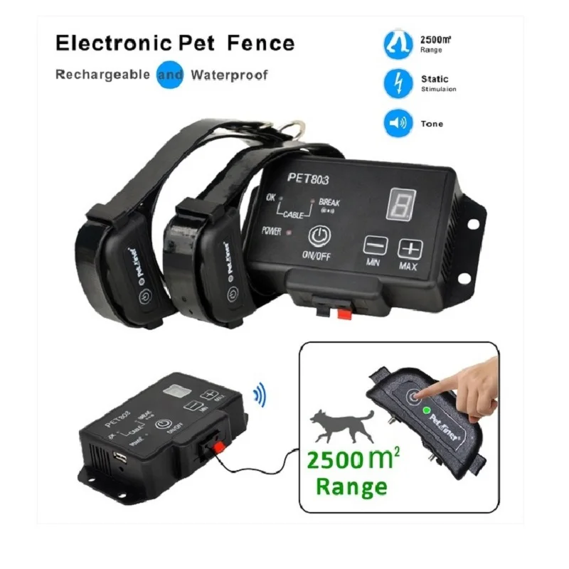 Ошейник для 2 собак беспроводная фотосессия перезаряжаемая и водонепроницаемая