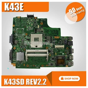 Материнская плата K43E REV2.2 для For Asus A43E P43E K43E K43SD K43SV K43SJ материнская плата для ноутбука Материнская плата A43S материнская плата Тест 100% OK